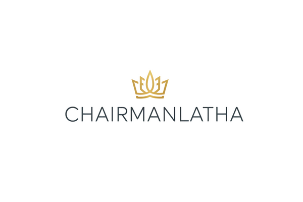 MAKE A DESIGN LOGO NAME CHAIRMANLATHA , LOOK SUPHOSTICATED AND DECEENT PROFESSIONAL LOOK AS ITS OUR BRAND NAME  FONT MUST BE THIN 